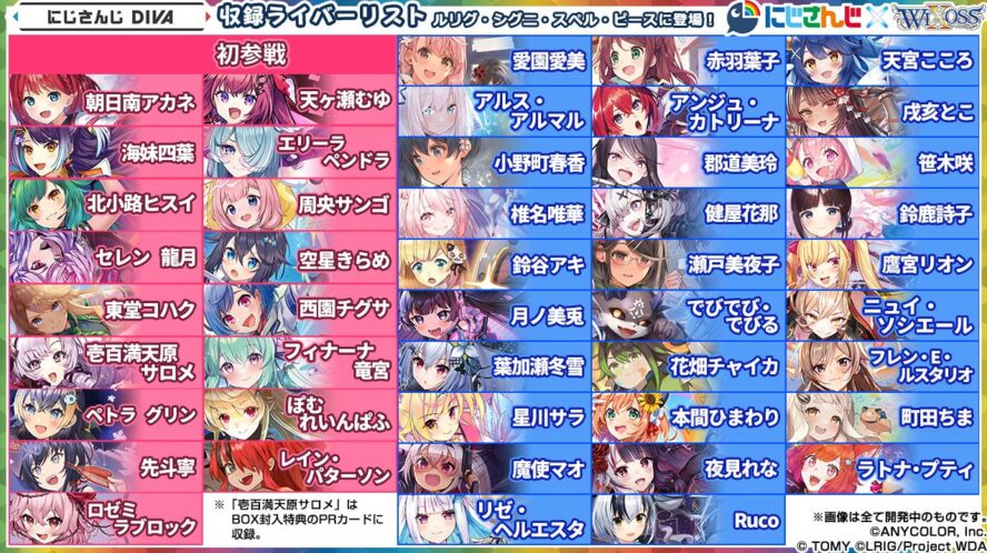 スタニングルアー にじさんじ WIXOSS ウィクロス コード2434 Ruco